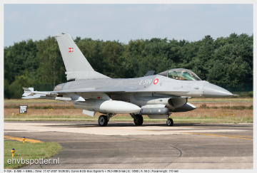 F-16AM - E-599_EBBL