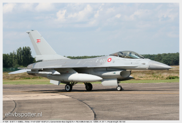 F-16AM - E-611_EBBL