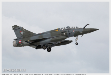 Mirage 2000D - 629_EHLW