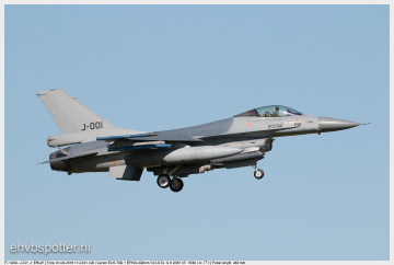 F-16AM - J-001_EHLW