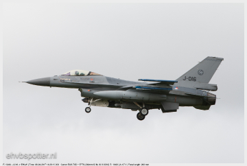 F-16AM - J-016_EHLW