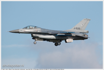 F-16AM - J-020_EHLW