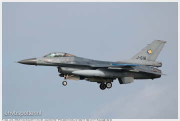 F-16AM - J-616_EHLW