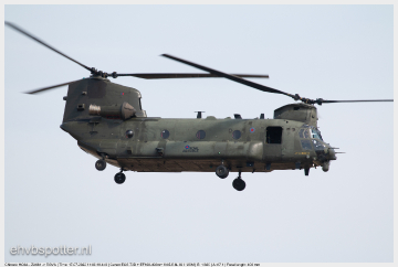 Chinook HC6A - ZA681_EGVA