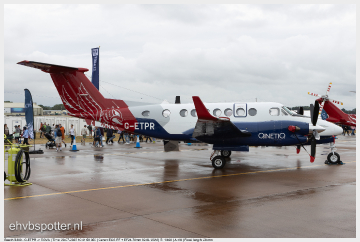 Beech B300 - G-ETPR_EGVA