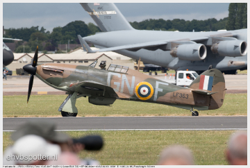 Hurricane IIc - LF363_EGVA