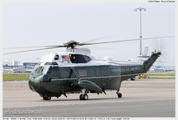 2025-06-19 Amsterdam - USAF C-17 Arrival transport VH-3D